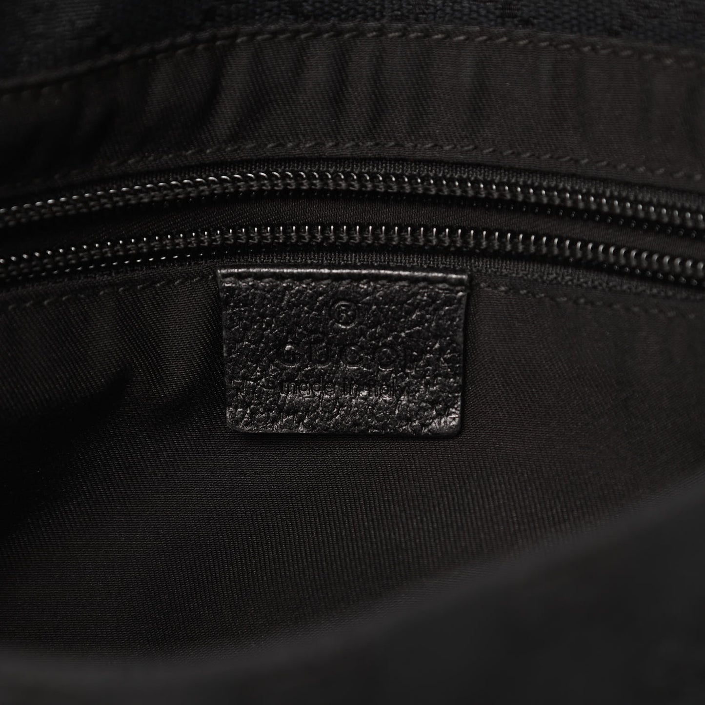 Monogram Belt Bag Black