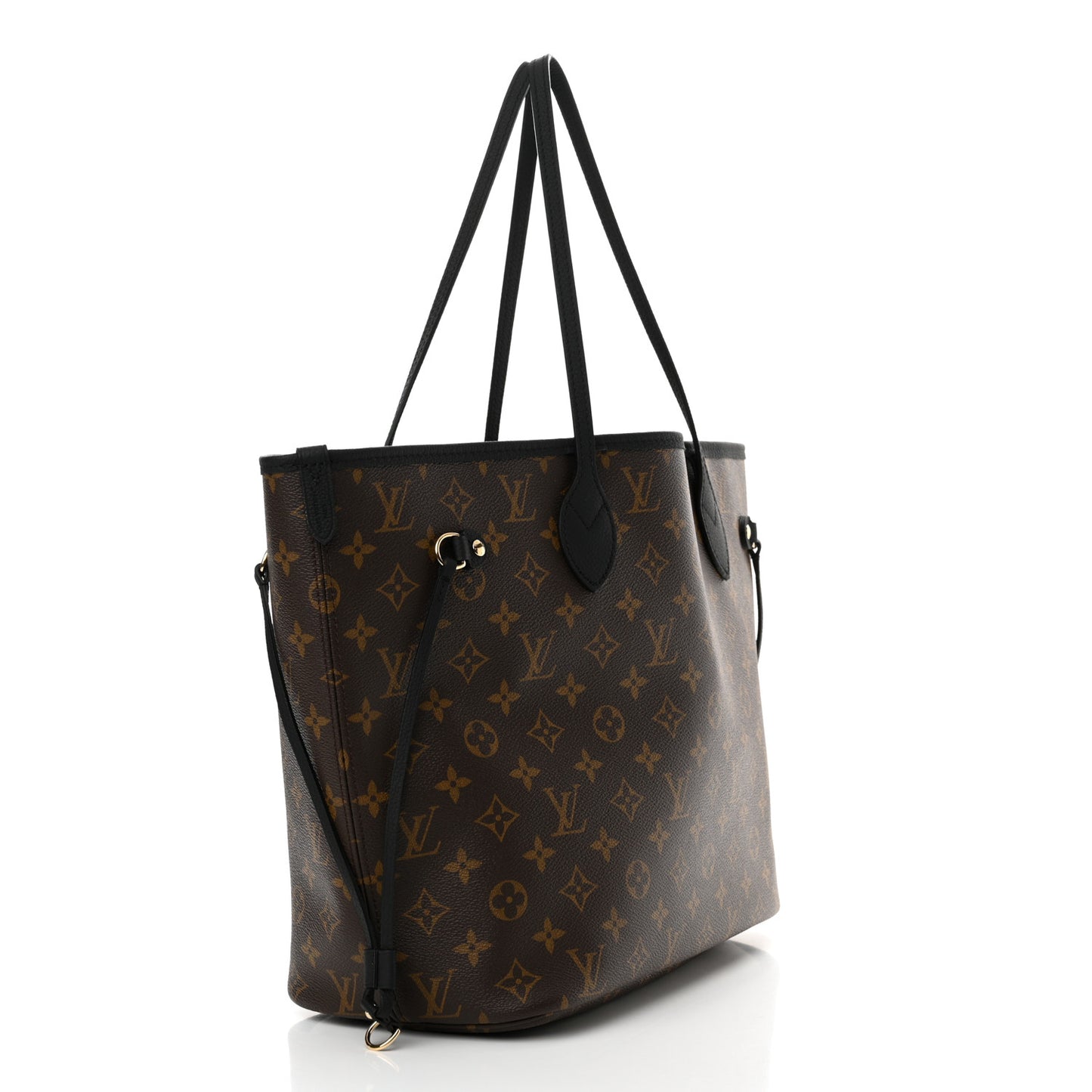 Monogram Calfskin Neo Neverfull Inside Out MM Black