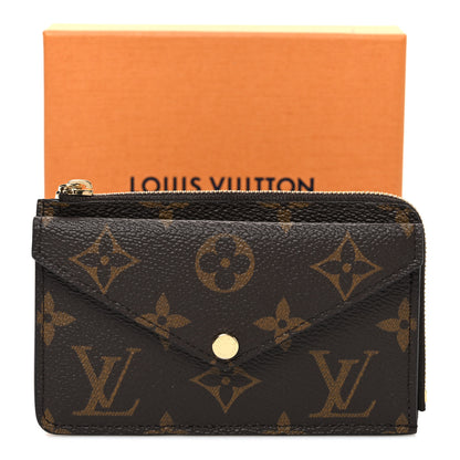 Louis Vuitton Monogram Recto Verso Card Holder Black 7 of 7