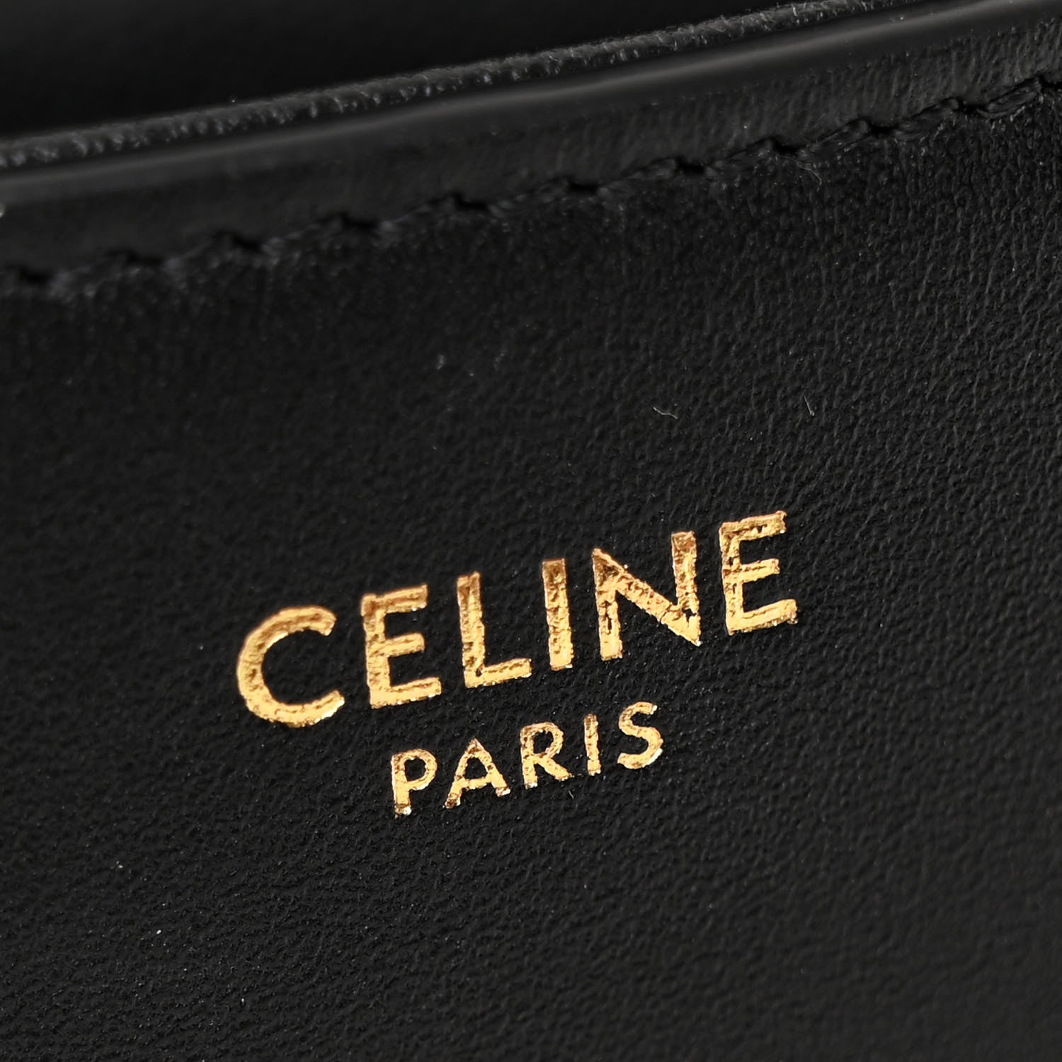Celine Smooth Satinated Calfskin Teen Nino Black 7 of 12