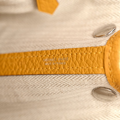 Hermes Vache Country Garden Party 30 TPM Jaune Ambre 6 of 10