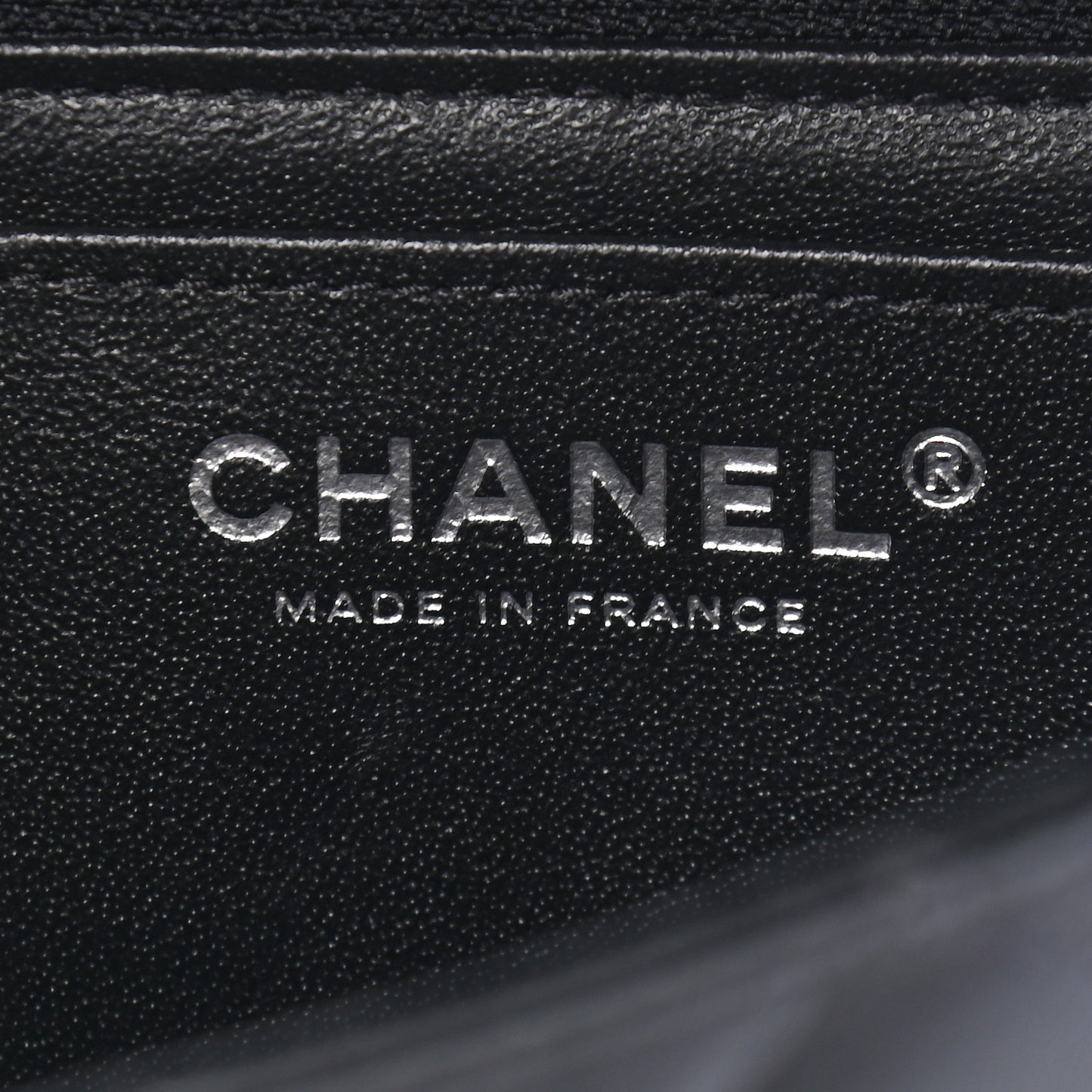 Lambskin Quilted Mini Rectangular Flap So Black