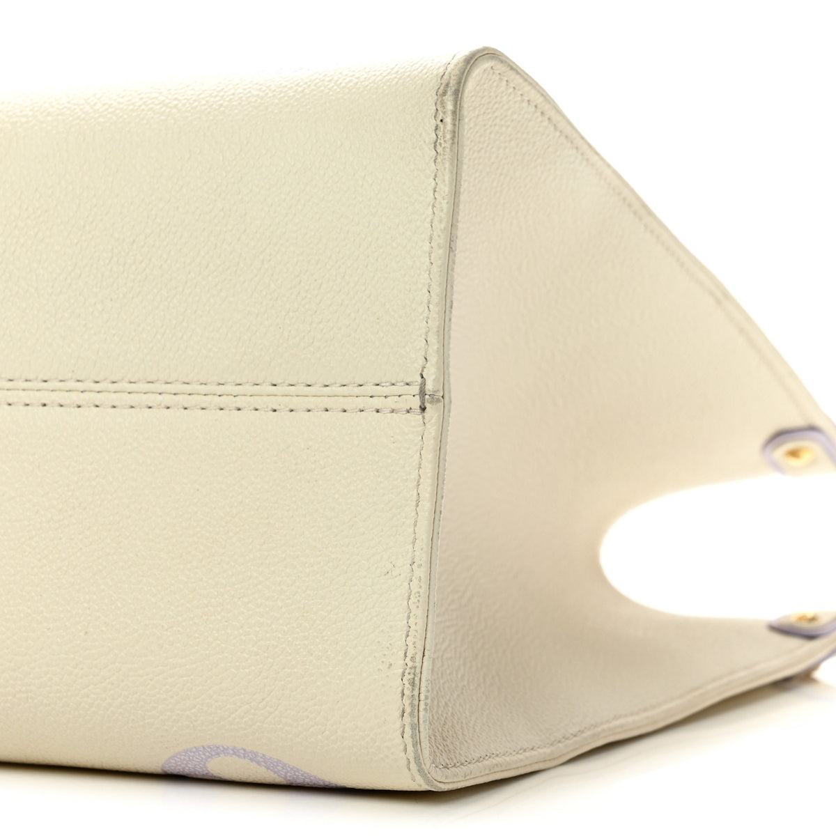 Louis Vuitton Empreinte Monogram Giant Onthego MM Latte Bubble Tea 9 of 11