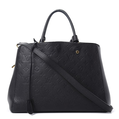 Louis Vuitton Empreinte Montaigne GM Black 1 of 15