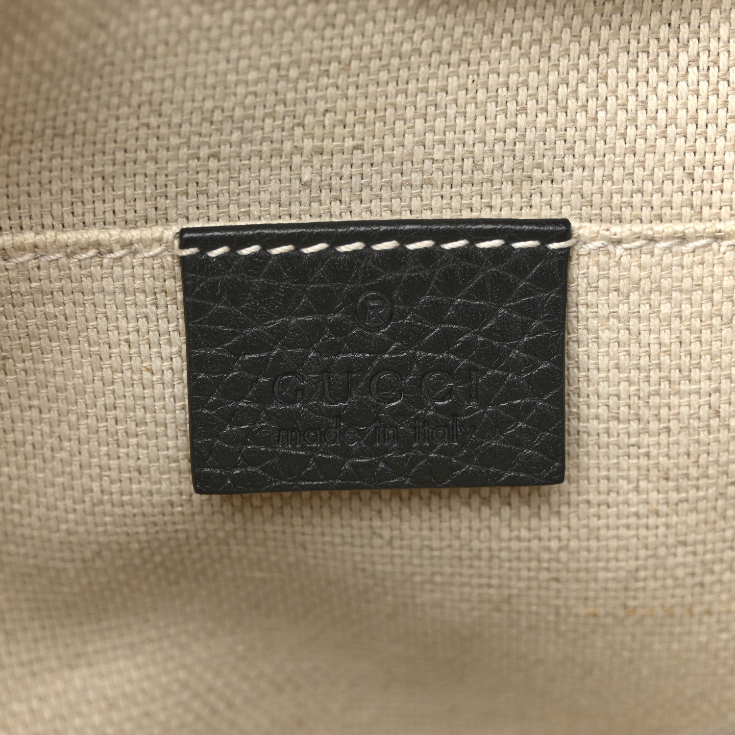 Gucci Pebbled Calfskin Small Soho Disco Bag Black 6 of 11