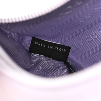 Prada Re-Nylon Saffiano Mini Re-Edition 2000 Bag Glicine 7 of 10