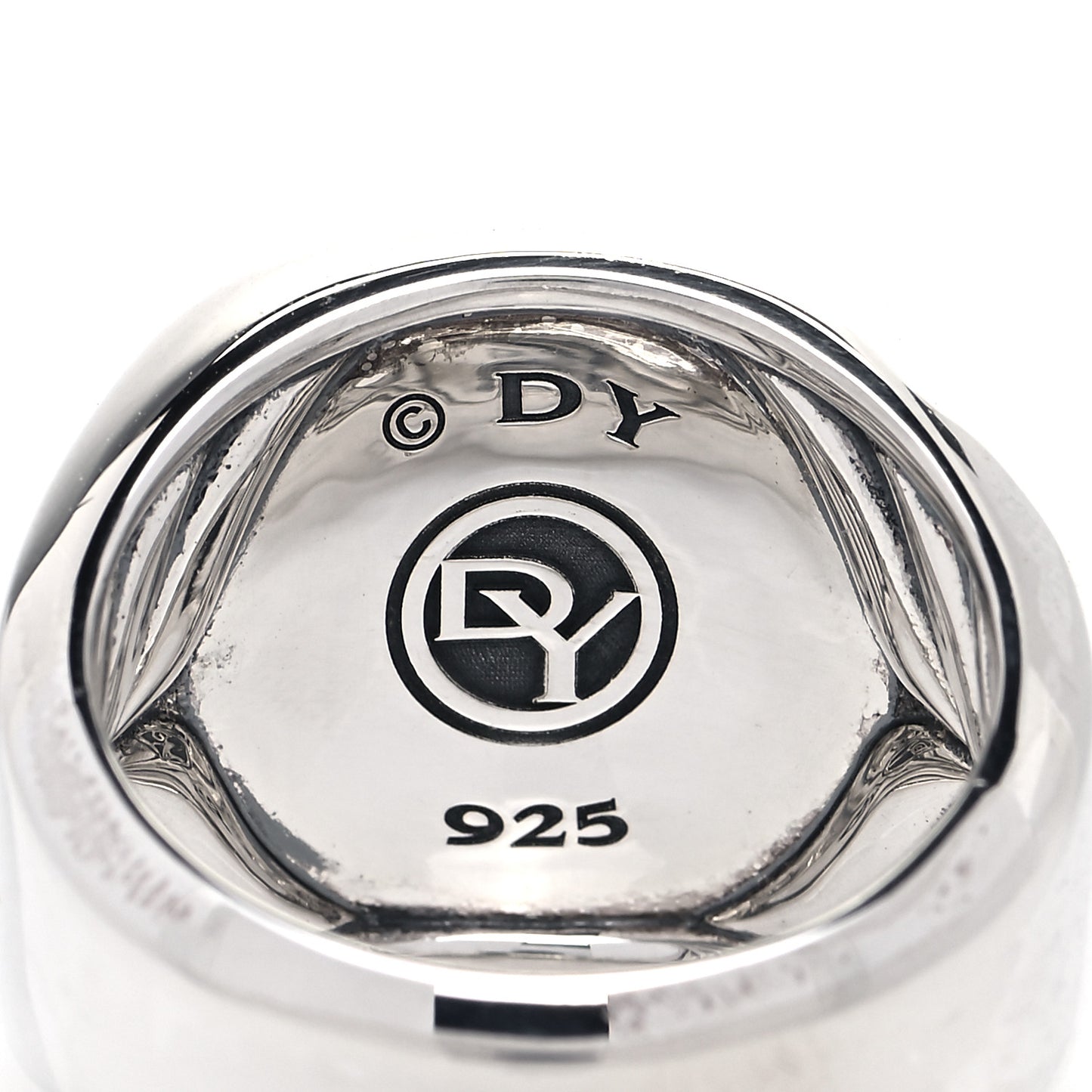 Sterling Silver Pietersite Mens Cable Signet Ring 60 9