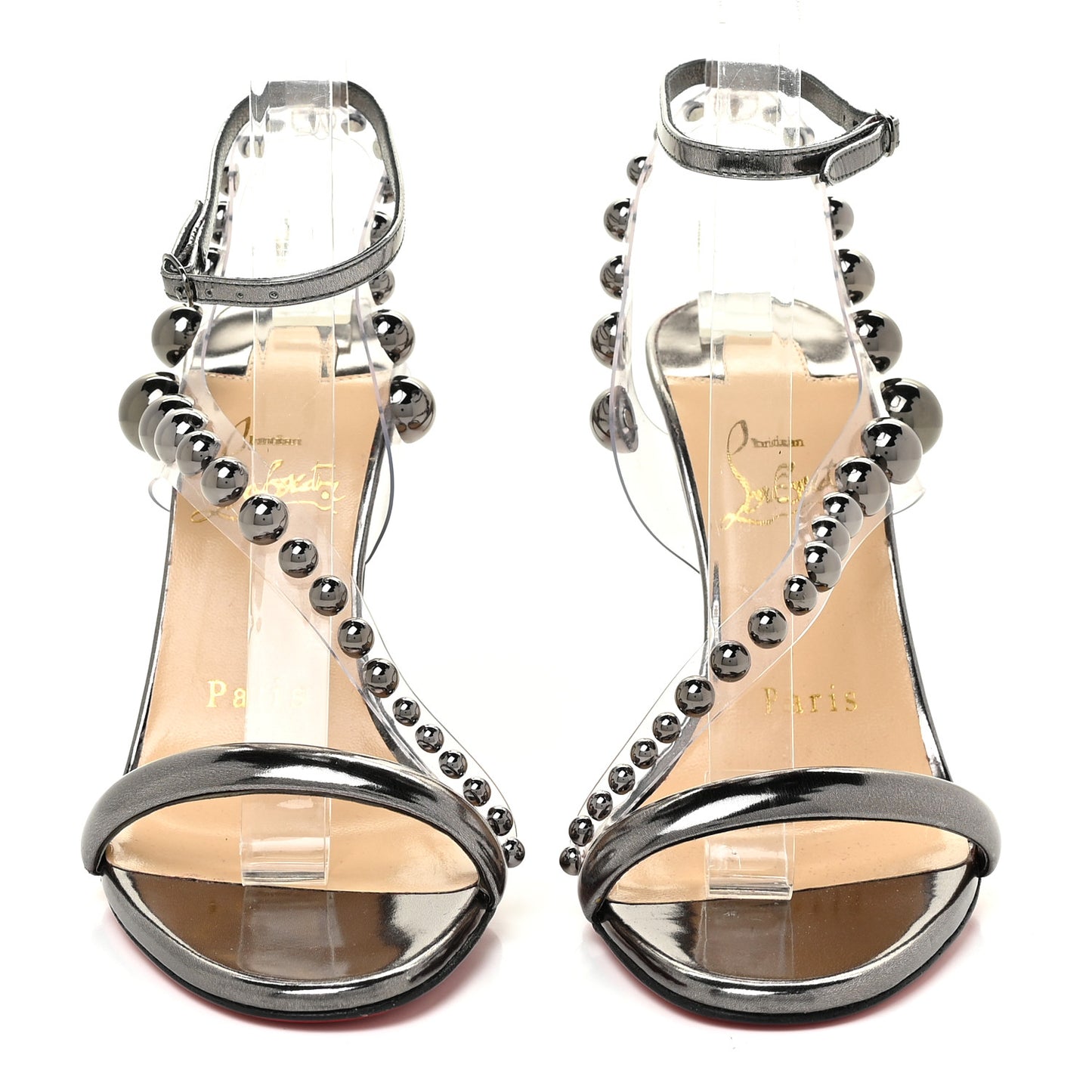 Specchio PVC Corinetta 100 Sandals 35 Gun Metal