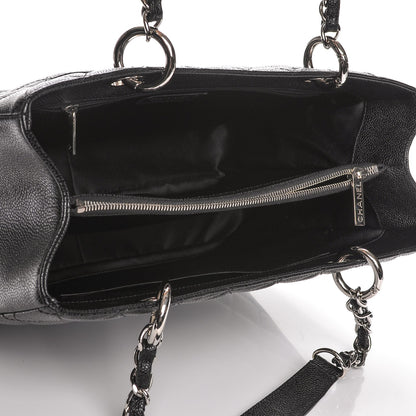 Chanel Caviar Quilted Grand Shopping Tote GST Black 5 of 8