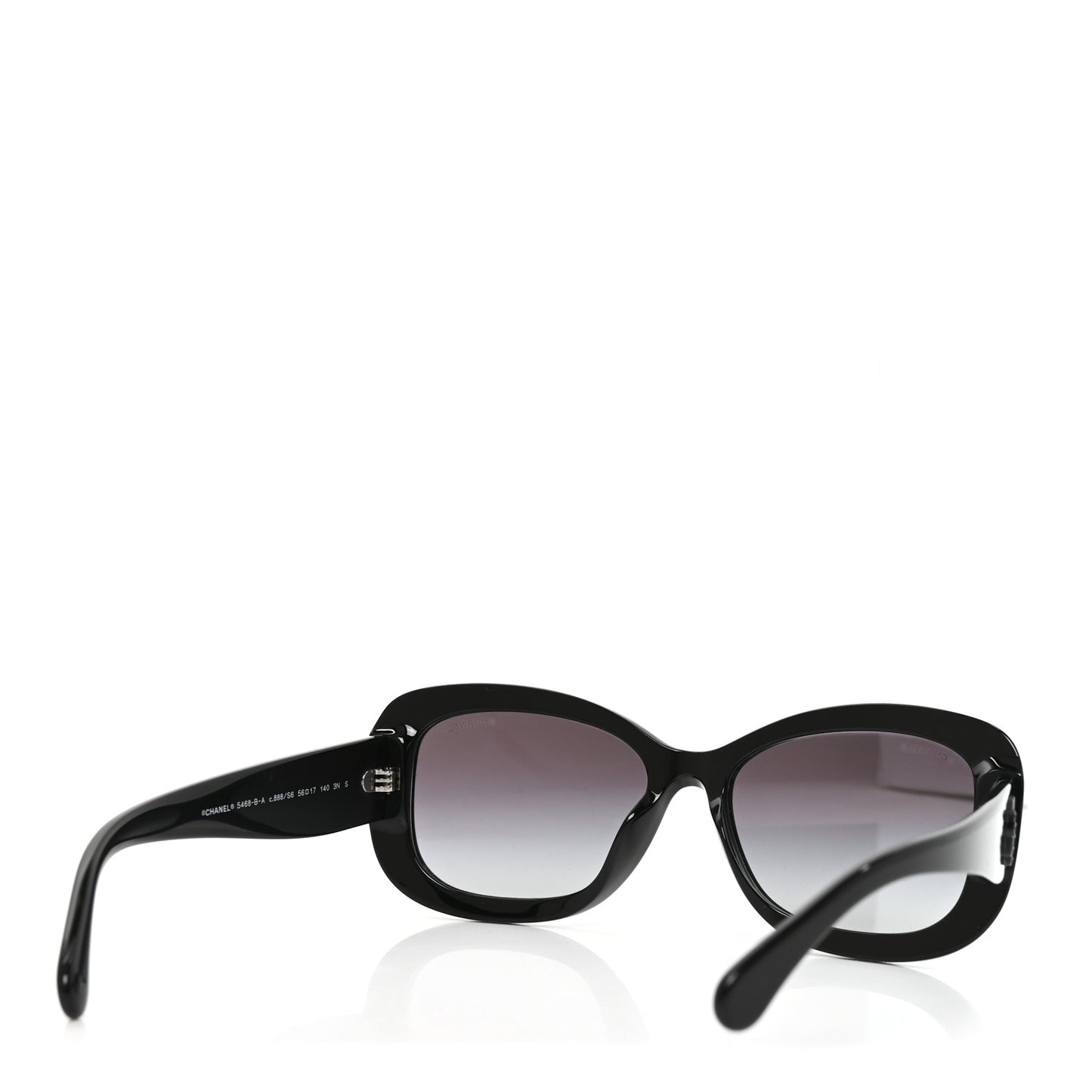 Acetate Polarized CC Sunglasses 5468-B-A Black