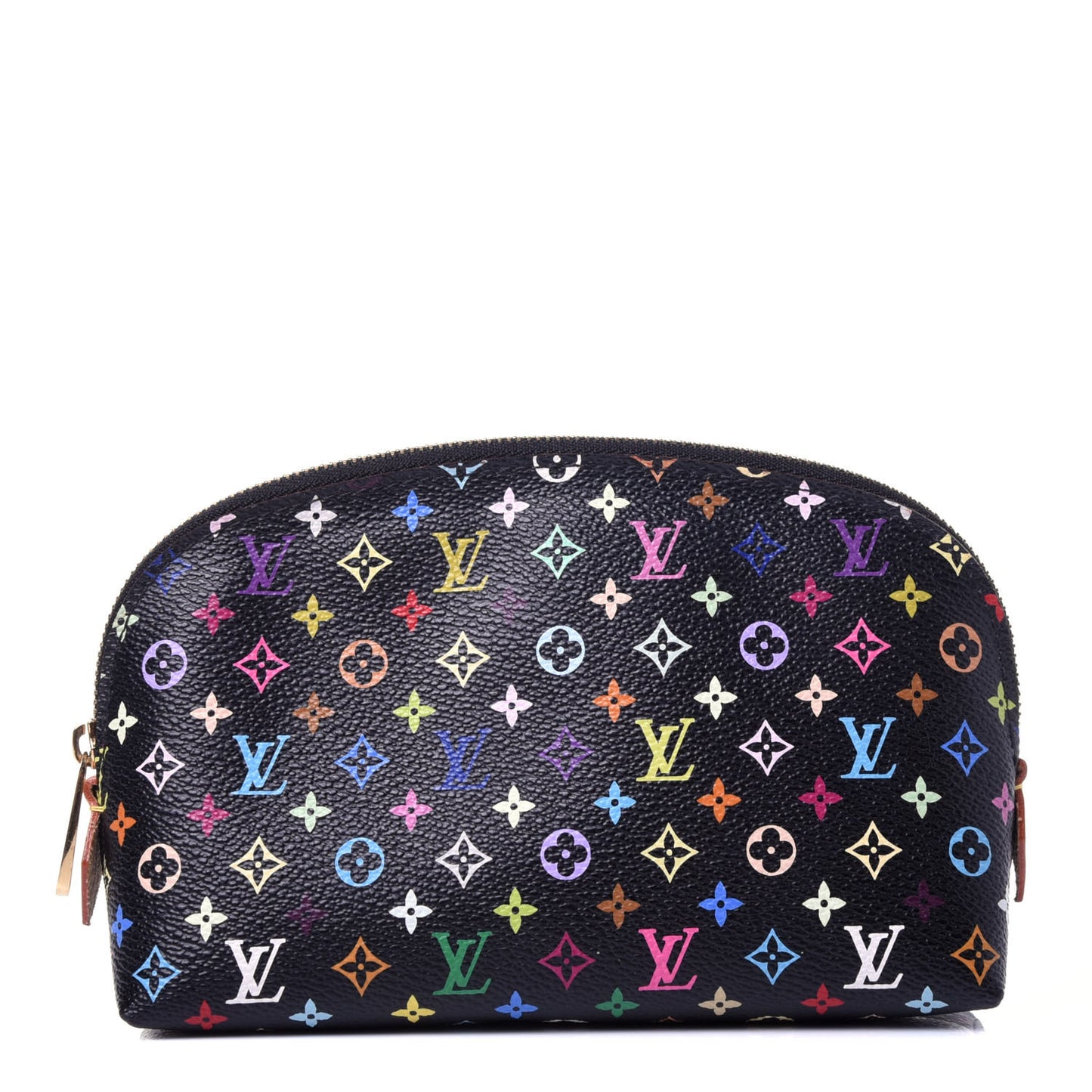 Monogram Multicolor Cosmetic Pouch Black Grenade
