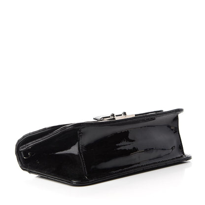 Christian Dior Patent Cannage Miss Dior Promenade Pouch Black 4 of 9