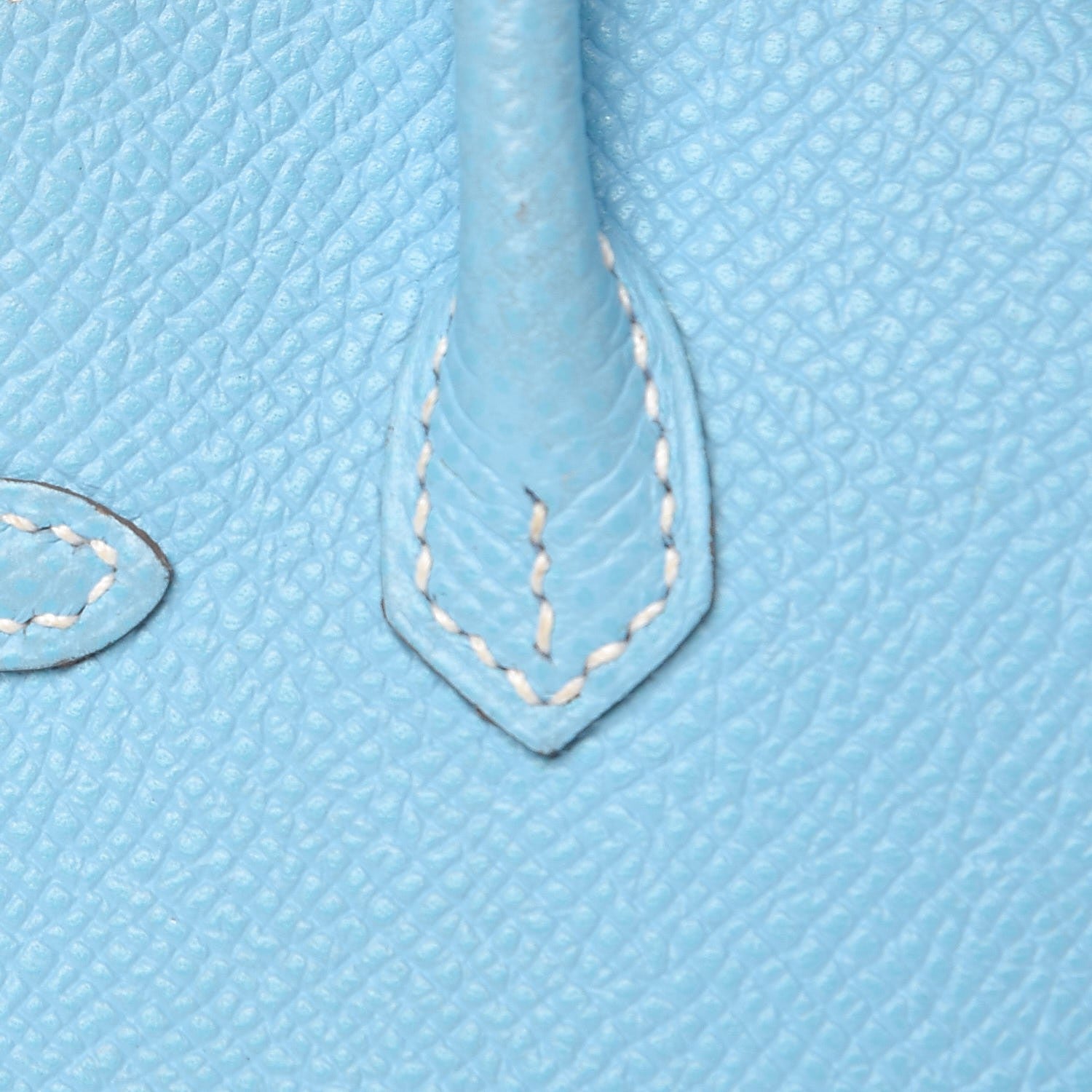 Hermes Epsom Micro Birkin 15 Celeste 12 of 29