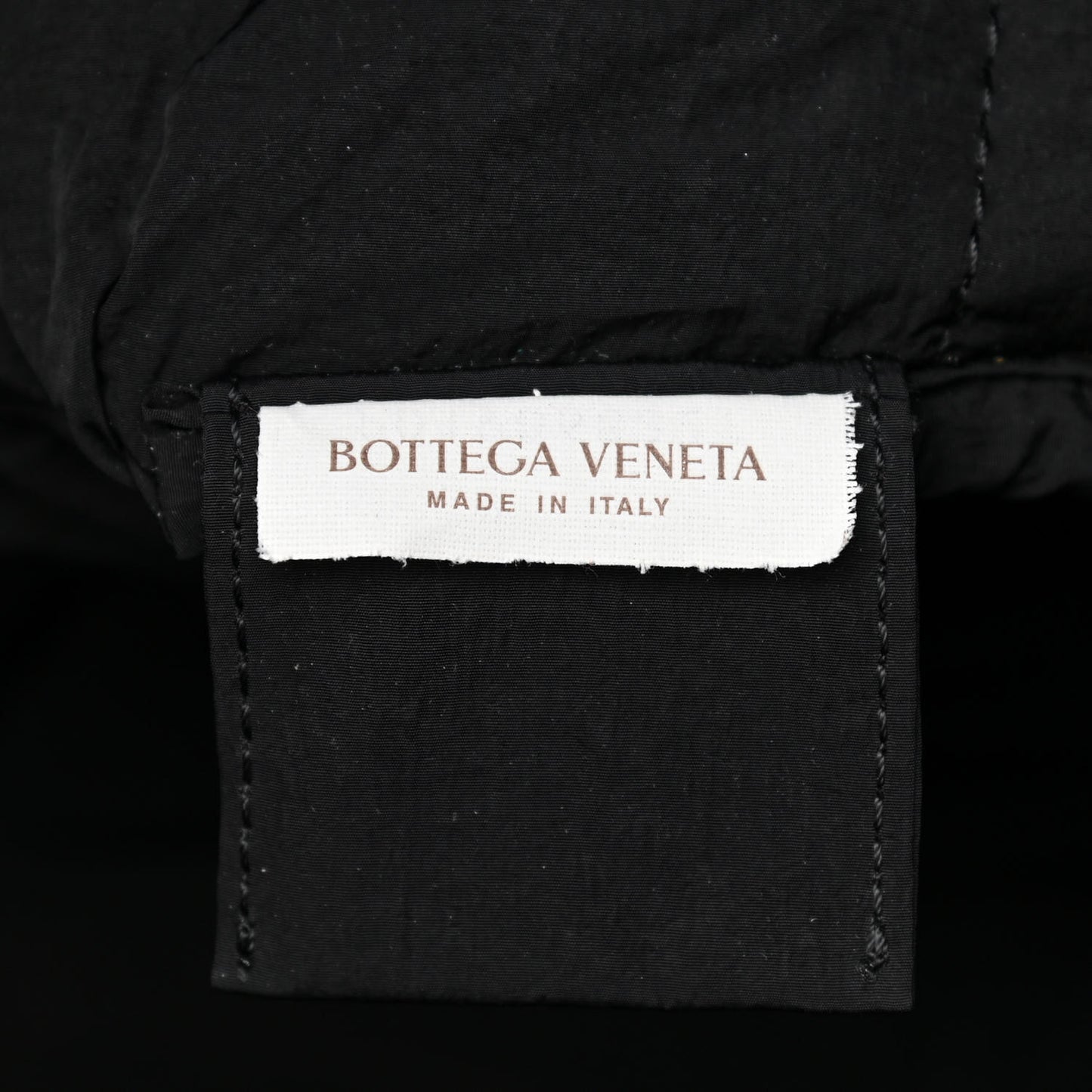 Nylon Intrecciato Padded Cassette Tote Thunder