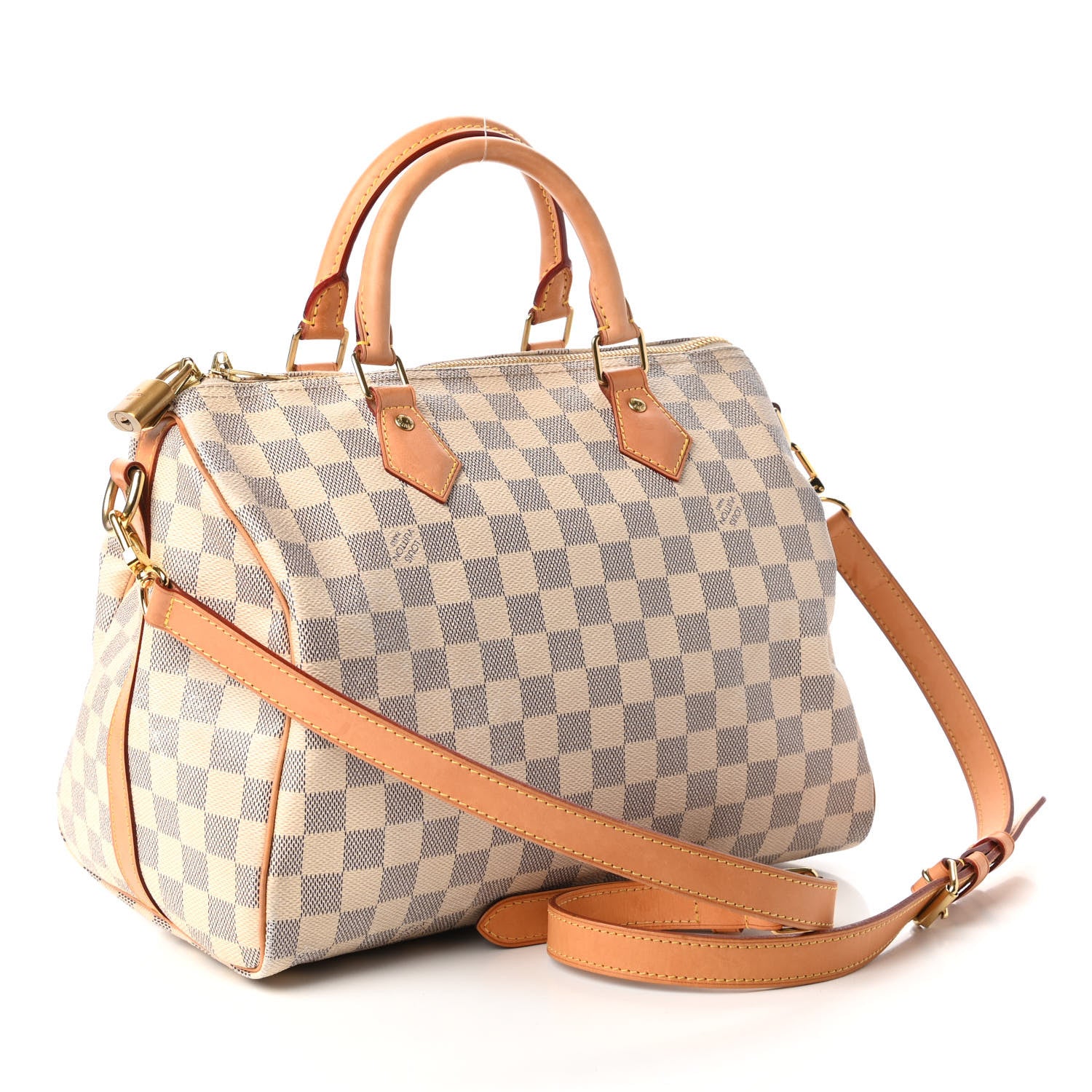 Louis Vuitton Damier Azur Speedy Bandouliere 30 3 of 10