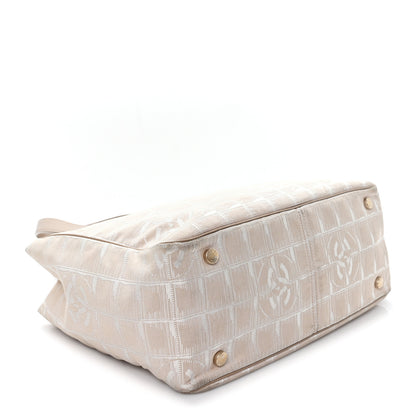Chanel Nylon Small Travel Tote Beige 4 of 13