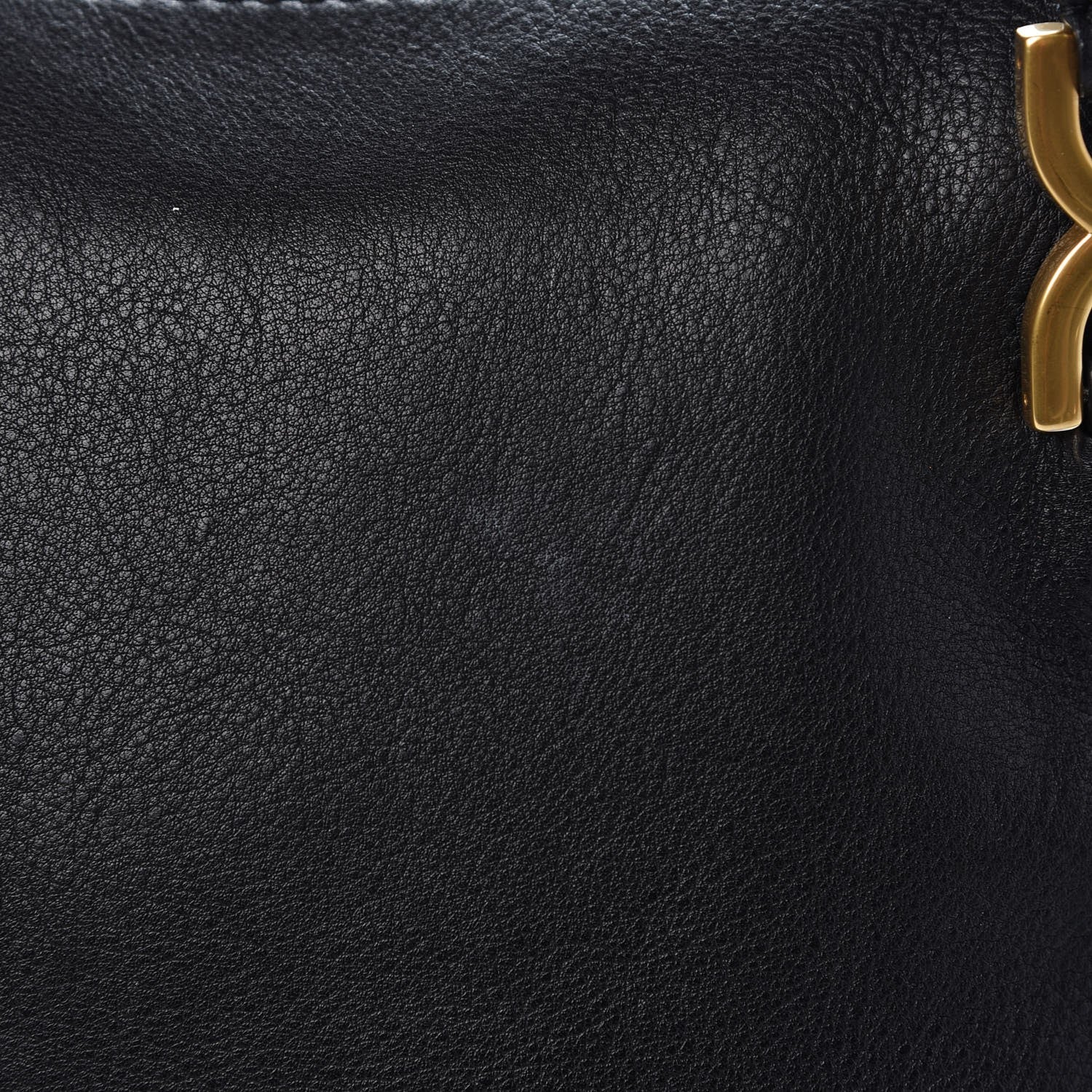 Chloe Calfskin Studded Medium Marcie Satchel Black 11 of 12