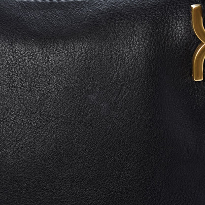 Chloe Calfskin Studded Medium Marcie Satchel Black 11 of 12