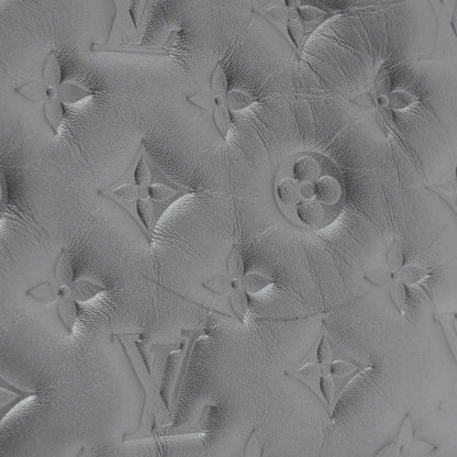 Louis Vuitton Lambskin Embossed Monogram Coussin BB Silver 11 of 12