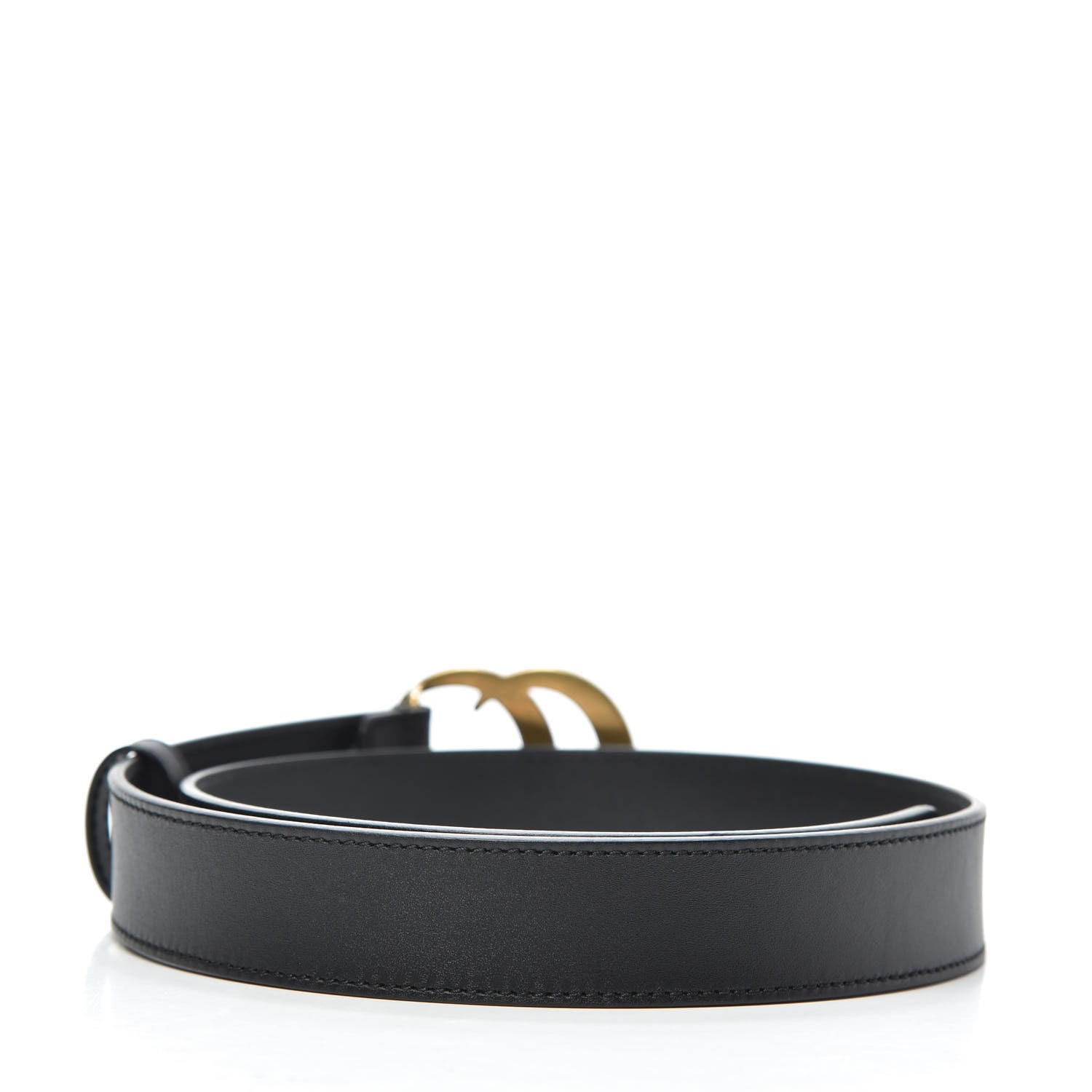 Gucci Calfskin Double G 30mm Belt 75 30 Black 2 of 6