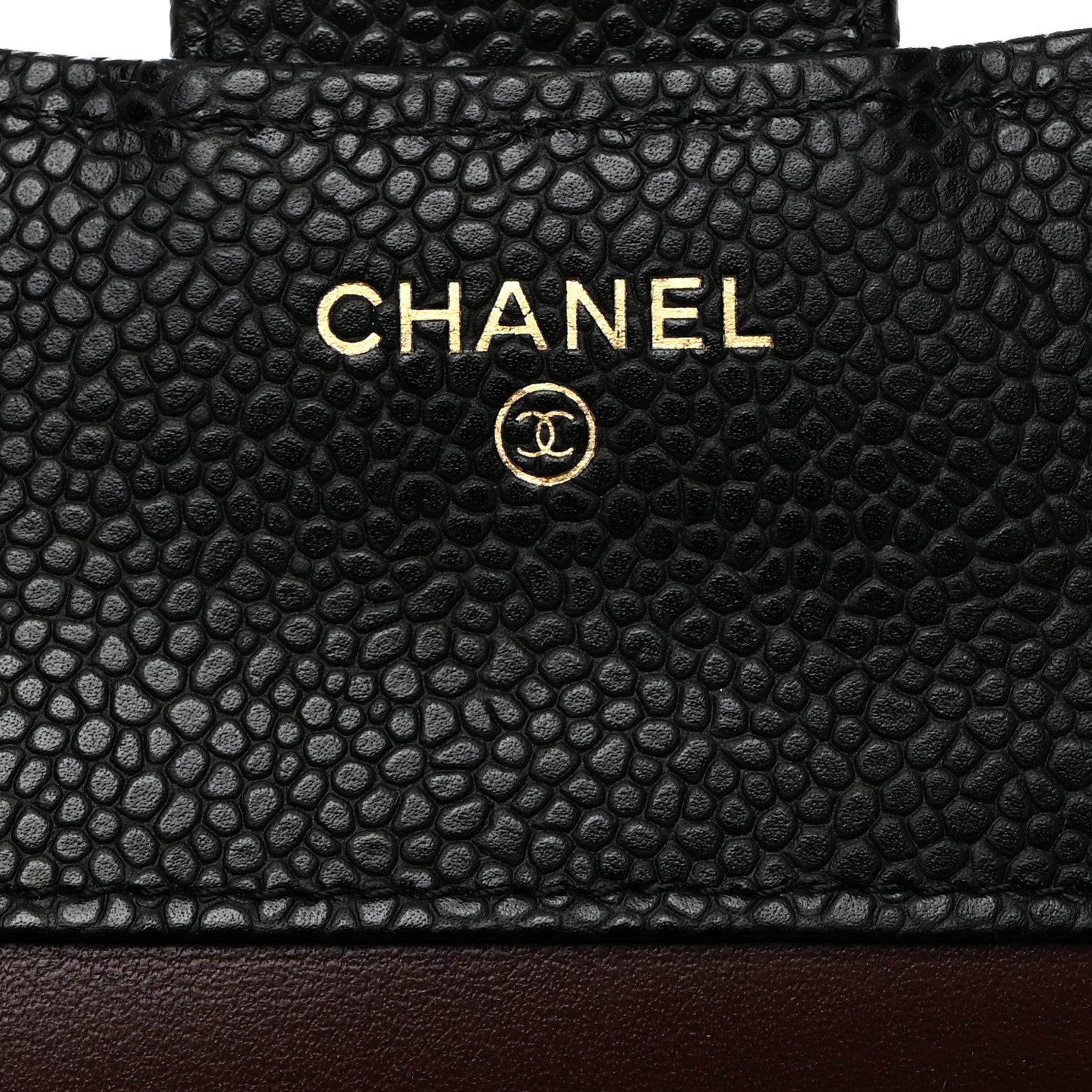 Chanel Caviar Quilted Compact Flap Wallet Black 6 of 8