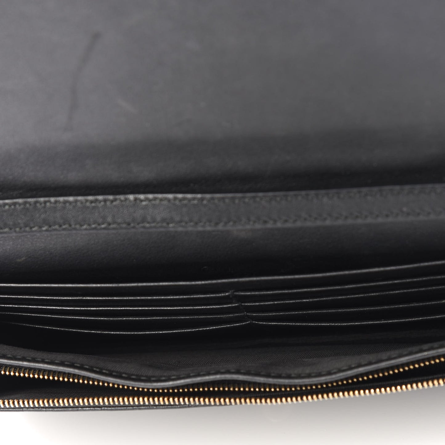 Microguccissima Crossbody Wallet Black