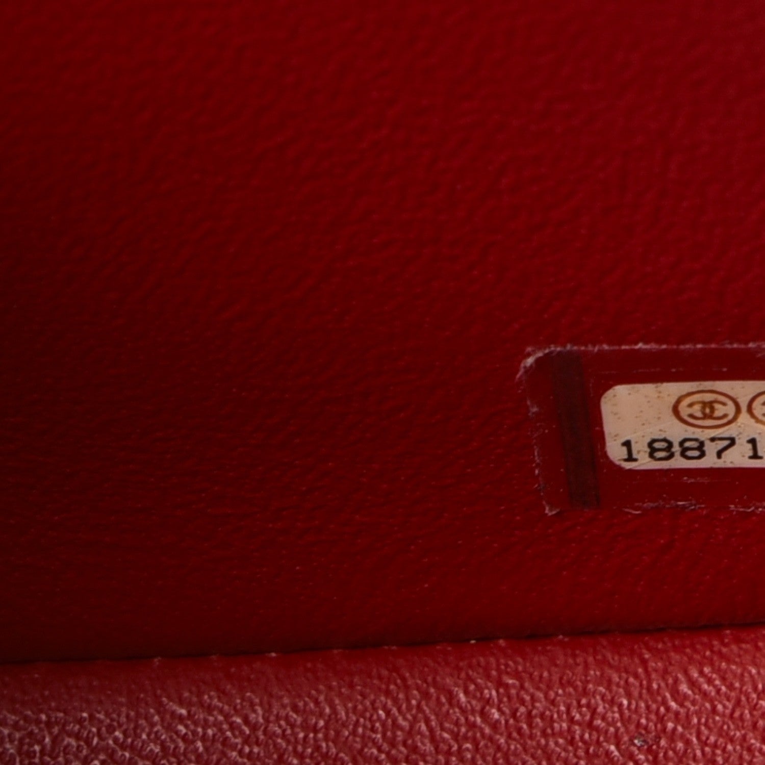 Chanel Caviar Quilted Mini Square Flap Dark Red 7 of 8