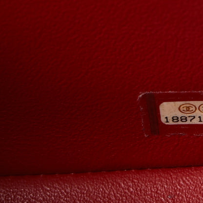 Chanel Caviar Quilted Mini Square Flap Dark Red 7 of 8