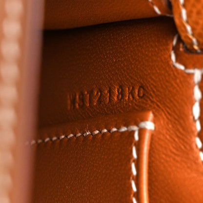 Hermes Epsom Mini Kelly Sellier 20 Gold 8 of 11