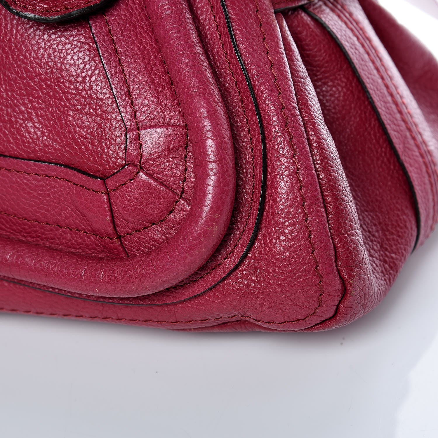 Chloe Calfskin Medium Paraty Cyclamen 16 of 17