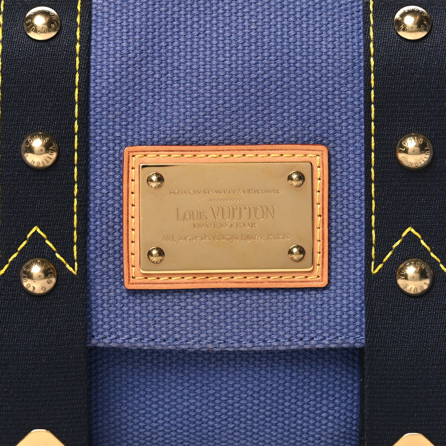 Toile Antigua Sac Rabat Blue