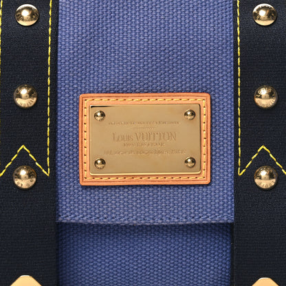 Louis Vuitton Toile Antigua Sac Rabat Blue 7 of 10