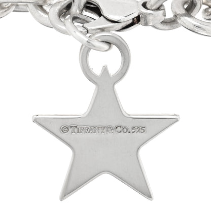 Tiffany Sterling Silver Star Charm Bracelet 3 of 3