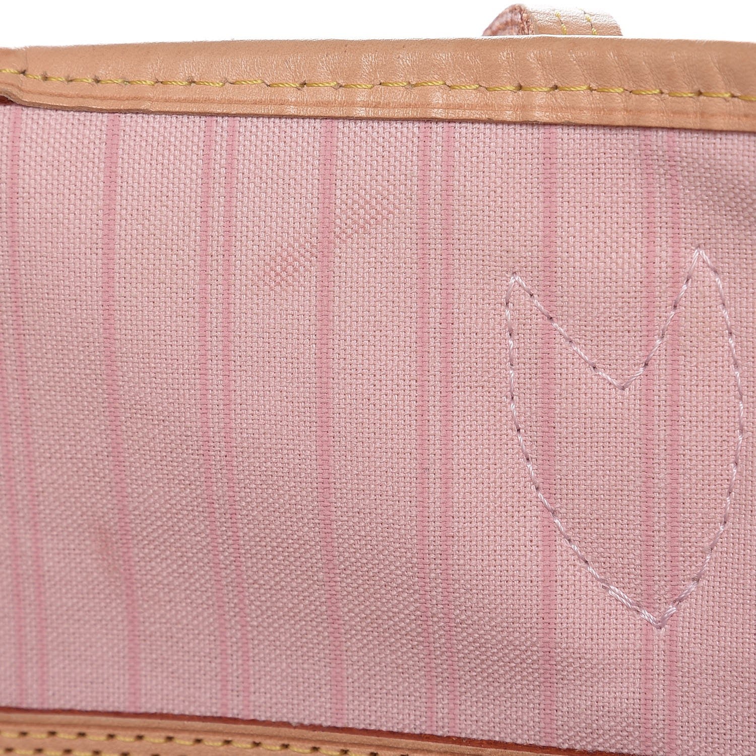 Louis Vuitton Damier Azur Neo Neverfull MM Rose Ballerine 10 of 11