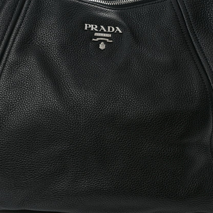 Prada Vitello Phenix Hobo Black 8 of 12