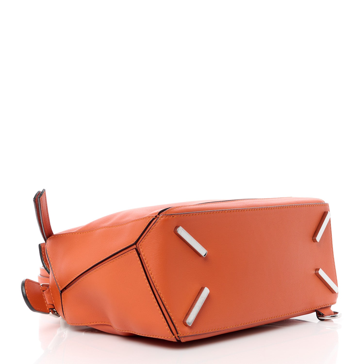 Loewe Calfskin Small Puzzle Bag Coral 4 of 11