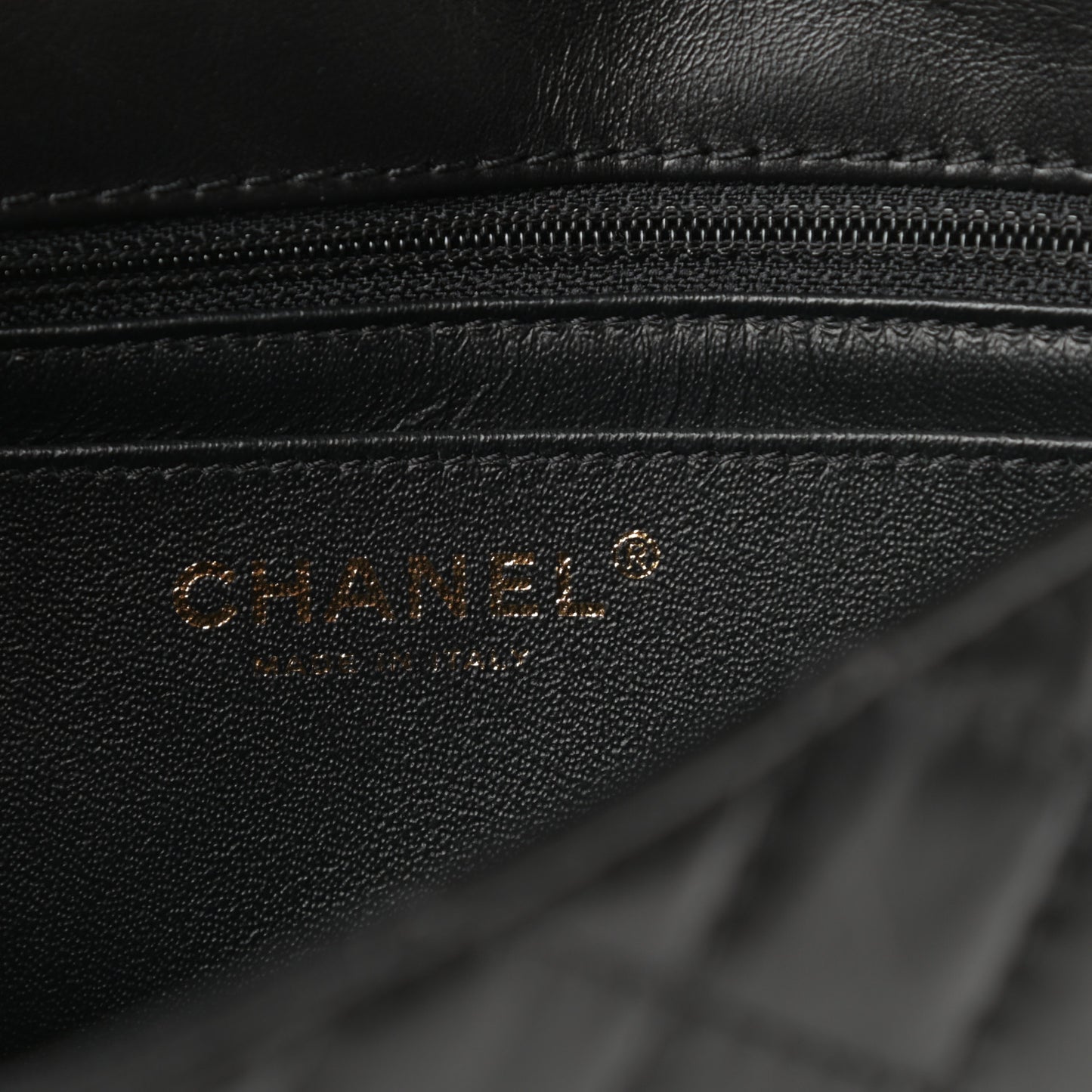 Aged Calfskin Quilted 2.55 Reissue Mini Flap Black