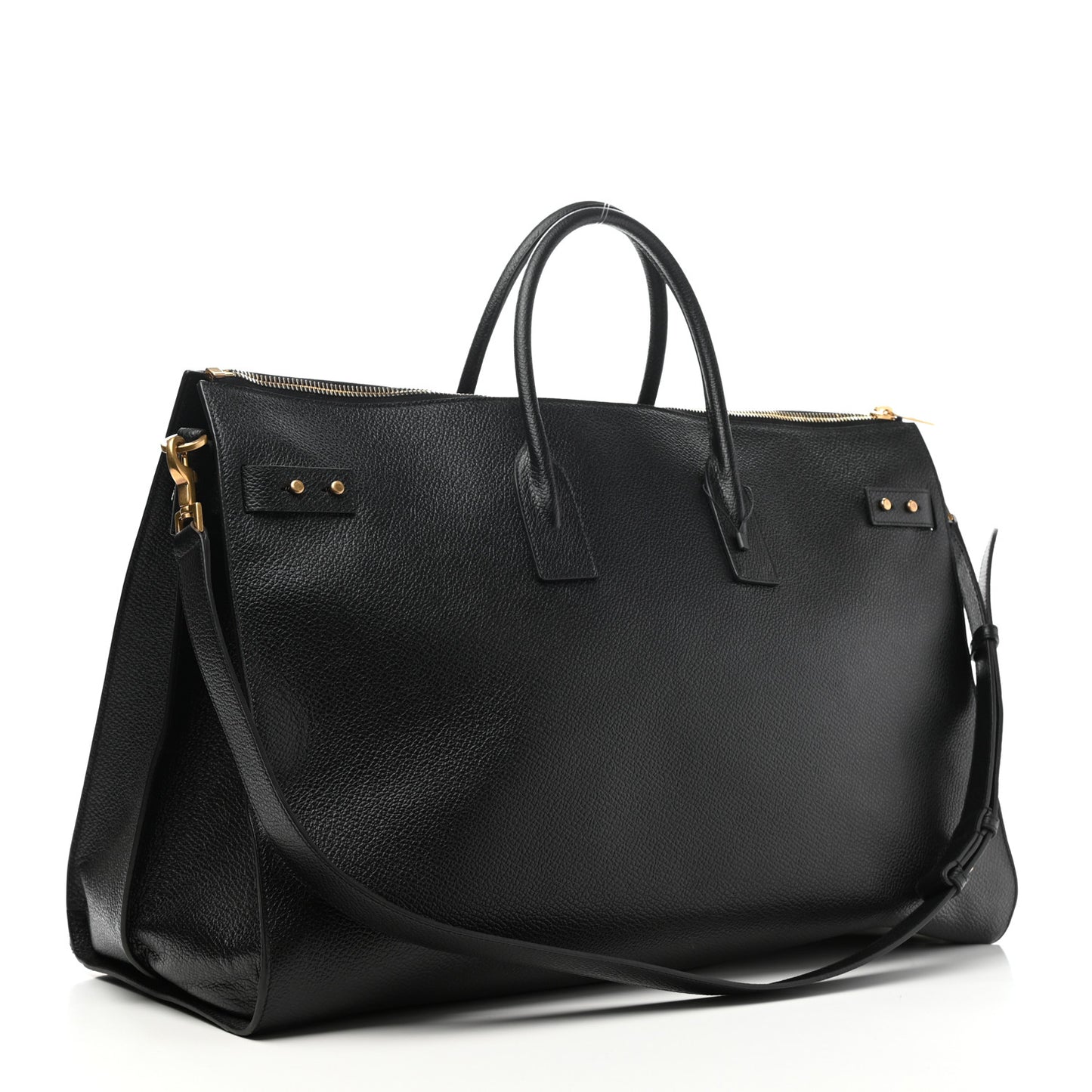 Grained Calfskin 72H Sac De Jour Black