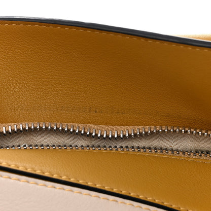 Loewe Grained Calfskin Small Puzzle Bag Ocre Yellow 12 of 13