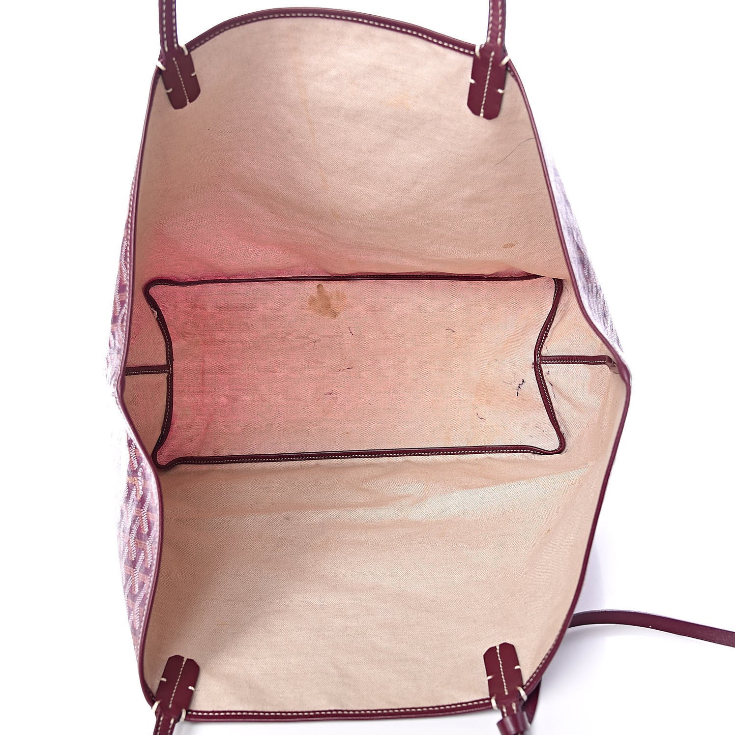 Goyardine Saint Louis GM Burgundy