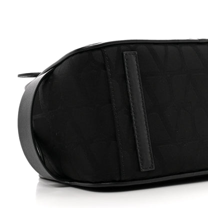 Valentino Garavani Canvas Iconographe Dopp Kit Black 6 of 7