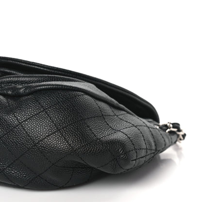 Chanel Caviar Large Half Moon Flap Black 9 of 10