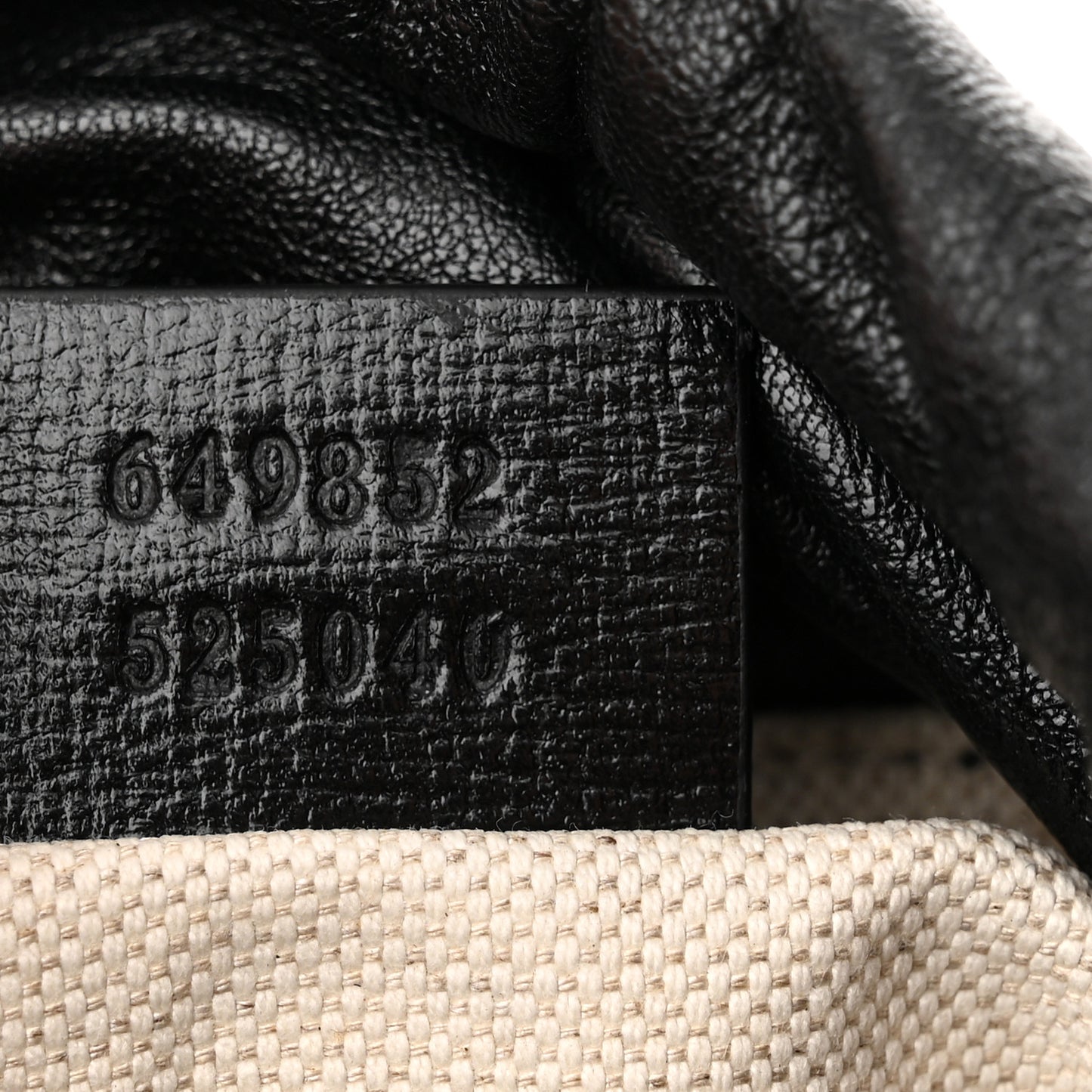Wicker Horsebit 1955 Bucket Bag Natural Black