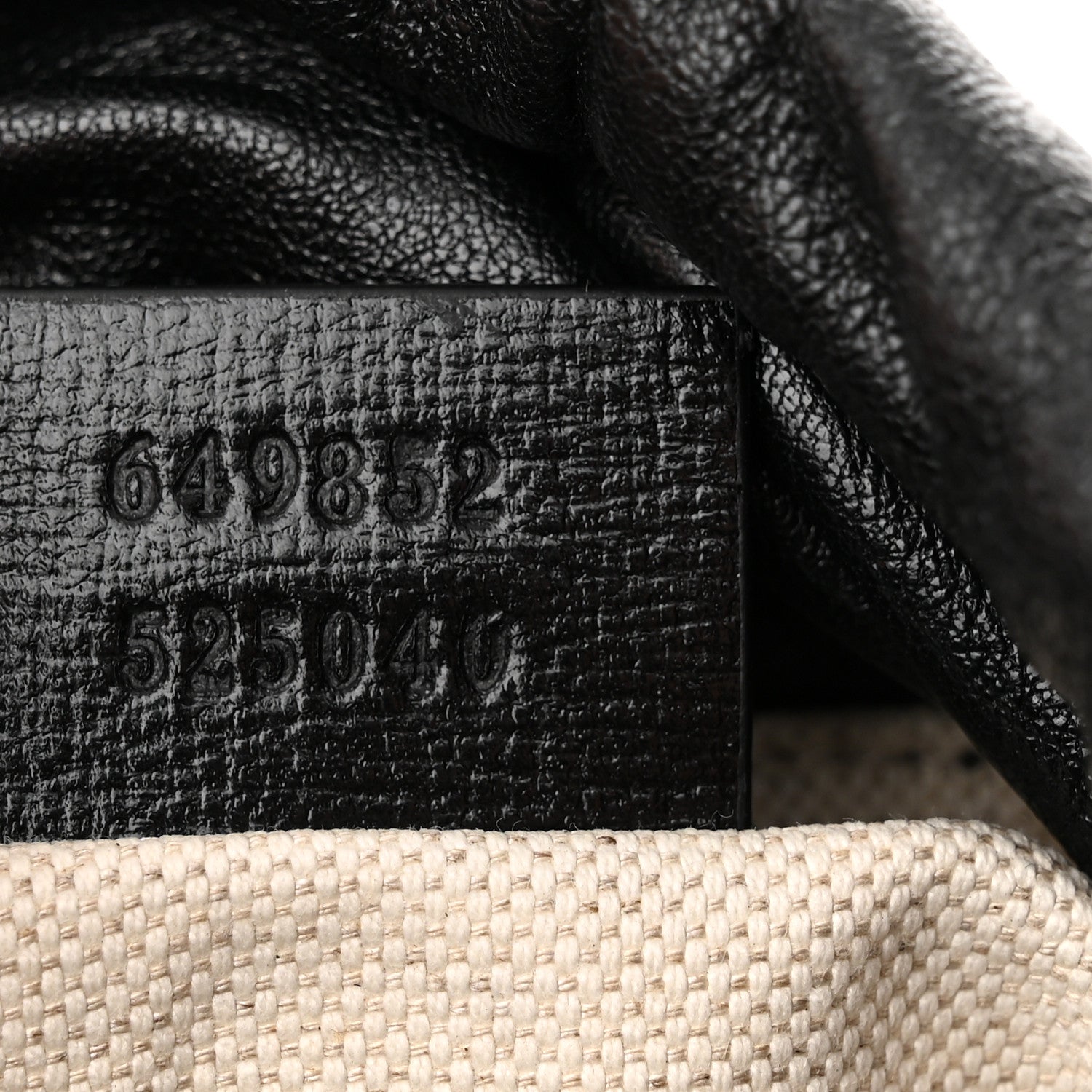 Gucci Wicker Horsebit 1955 Bucket Bag Natural Black 7 of 10