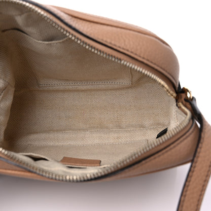 Gucci Pebbled Calfskin Small Soho Disco Bag Camelia 5 of 14