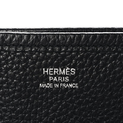 Hermes Taurillon Clemence Evelyne GM Black 7 of 10