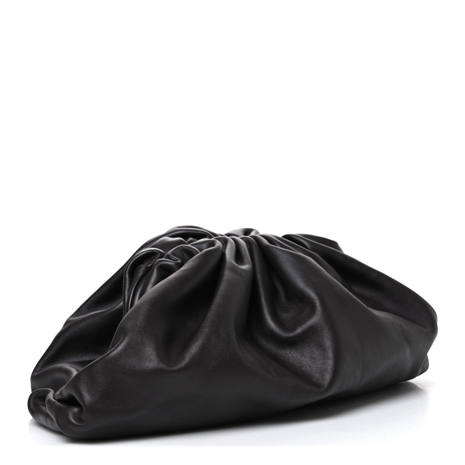 Bottega Veneta Smooth Butter Calf The Pouch Oversized Clutch Fondant 3 of 11