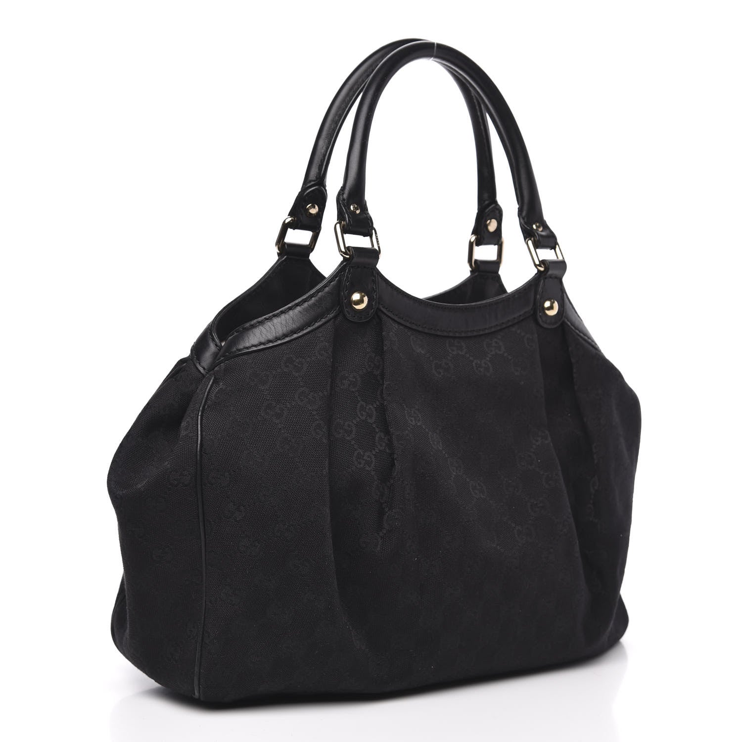 Gucci Monogram Medium Sukey Black 3 of 12