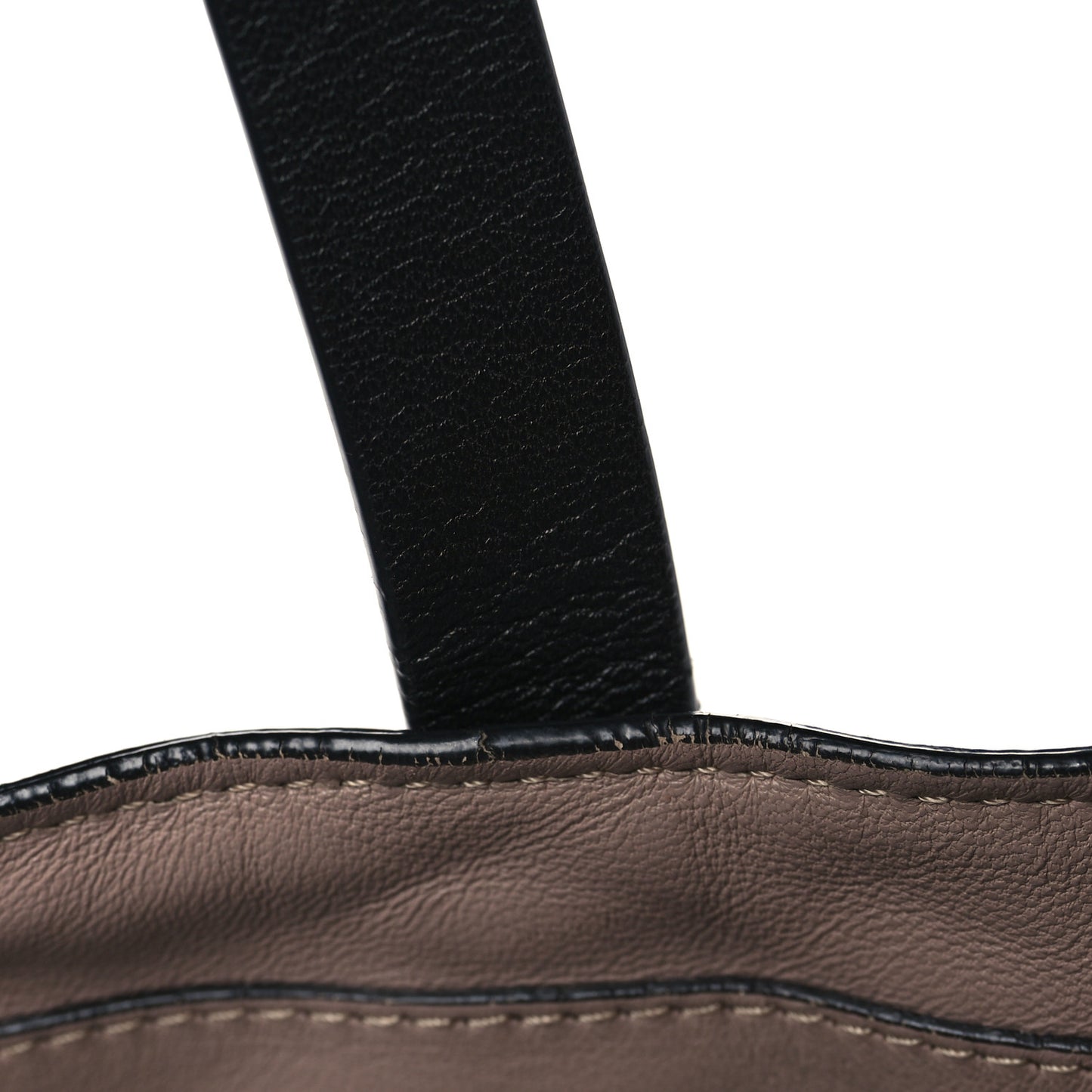 Nappa Medium Rockstud Soft Tote Black