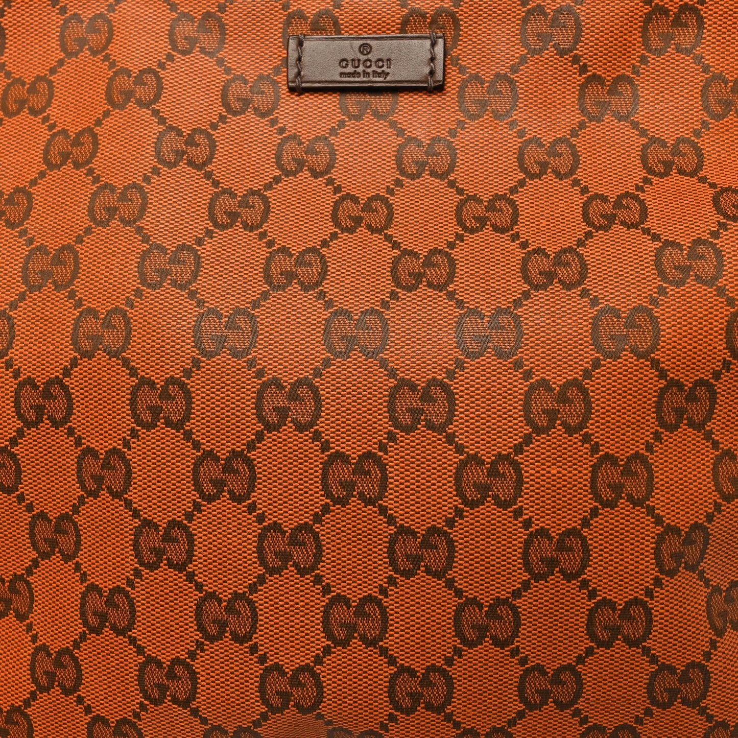 Monogram Messenger Bag Burnt Orange